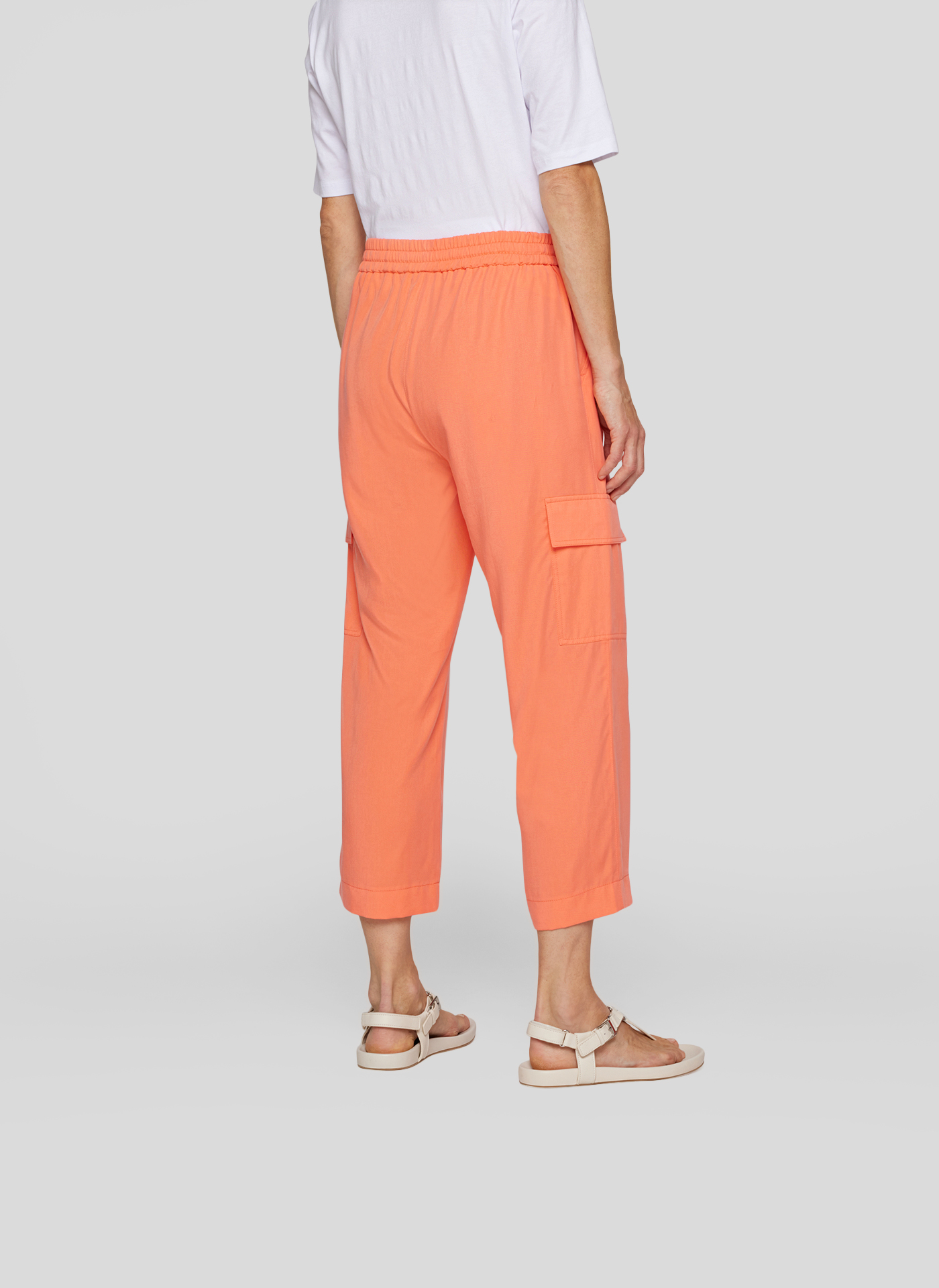 БРЮКИ RABE свободный силуэт с эластичным поясом и карманами